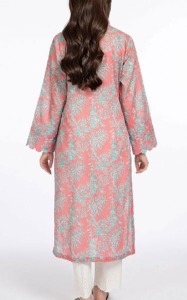 Kayseria Mauvelous Pink Lawn Kurti | Pakistani Dresses in USA- Image 2