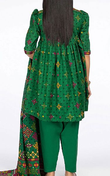 Kayseria Forest Green Lawn Suit | Pakistani Dresses in USA- Image 2