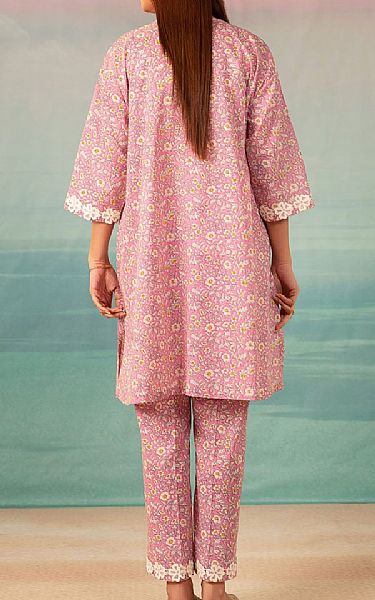 Kayseria Soft Pink Lawn Kurti | Pakistani Lawn Suits- Image 2