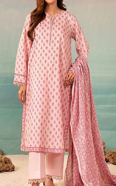 Kayseria Light Rose Lawn Suit | Pakistani Lawn Suits- Image 1
