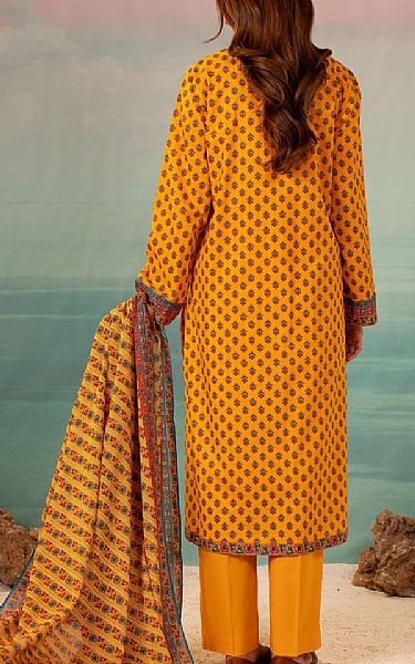 Kayseria Orange Lawn Suit | Pakistani Lawn Suits- Image 2