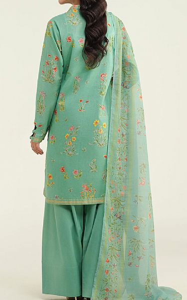 Kayseria Leaf Green Lawn Suit | Pakistani Lawn Dress in USA- Image 2