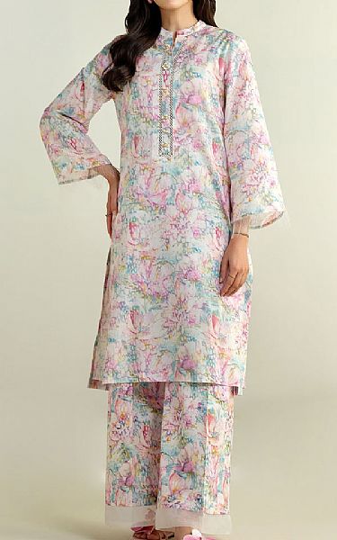 Kayseria Multicolor Lawn Suit (2 Pcs) | Pakistani Lawn Dress in USA- Image 1