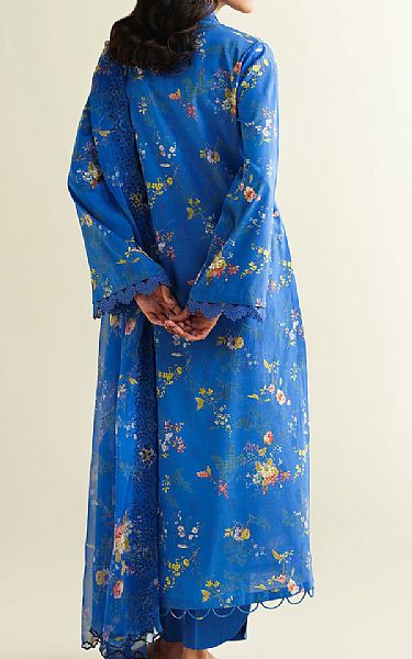 Kayseria Blue Lawn Suit | Pakistani Lawn Dress in USA- Image 2