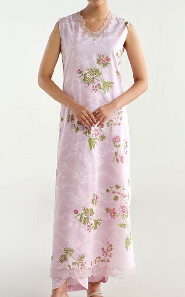 Kayseria Oyster Pink Lawn Suit (2 Pcs) | Pakistani Lawn Dress in USA- Image 1