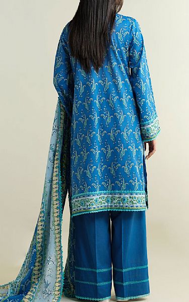 Kayseria Blue Lawn Suit | Pakistani Lawn Dress in USA- Image 2
