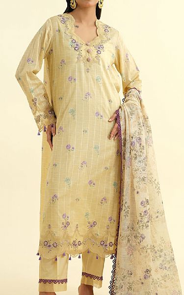 Kayseria Yellow Lawn Suit | Pakistani Lawn Dress in USA- Image 1
