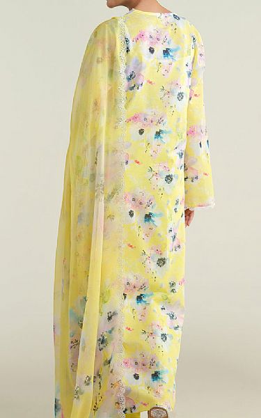 Kayseria Yellow Lawn Suit | Pakistani Lawn Dress in USA- Image 2