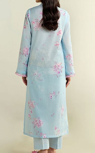 Kayseria Baby Blue Lawn Suit (2 Pcs) | Pakistani Lawn Dress in USA- Image 2