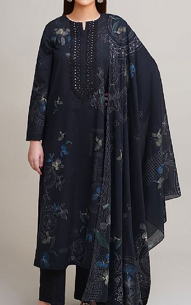 Kayseria Black Lawn Suit | Pakistani Lawn Dress in USA- Image 1