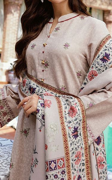 Kayseria Ivory Khaddar Suit | Pakistani Winter Dresses in USA- Image 2