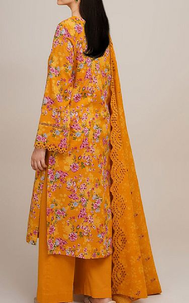 Kayseria Mustard Khaddar Suit | Pakistani Winter Dresses in USA- Image 2
