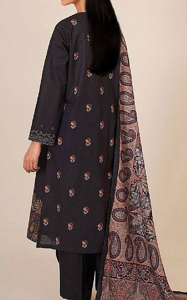 Kayseria Black Khaddar Suit | Pakistani Winter Dresses in USA- Image 2