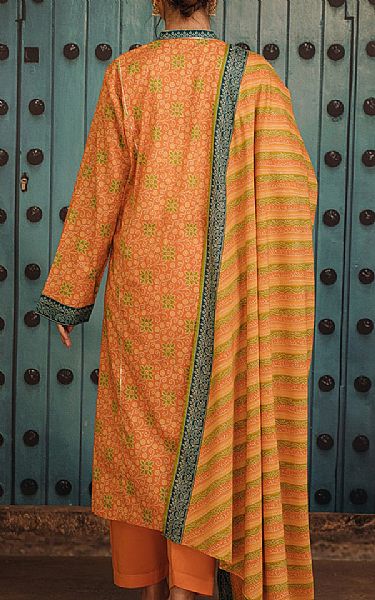 Kayseria Orange Lawn Suit | Pakistani Lawn Suits- Image 2