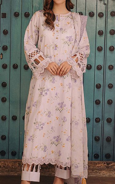 Kayseria Lilac Lawn Suit | Pakistani Lawn Suits- Image 1
