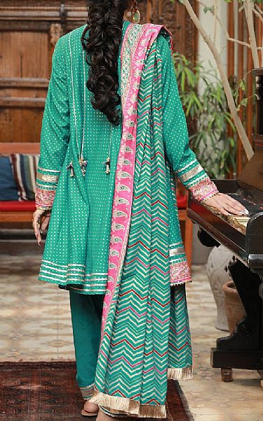 Kayseria Sea Green Lawn Suit | Pakistani Lawn Suits- Image 2