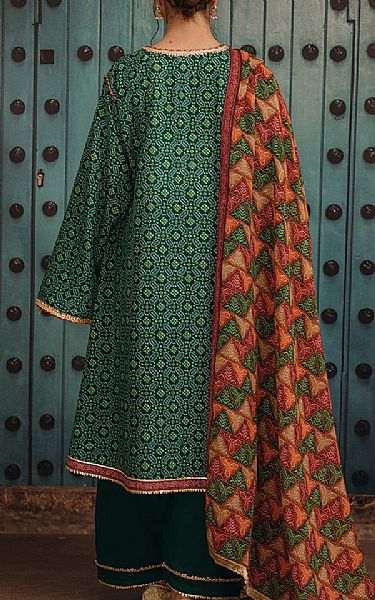 Kayseria Green Lawn Suit | Pakistani Lawn Suits- Image 2