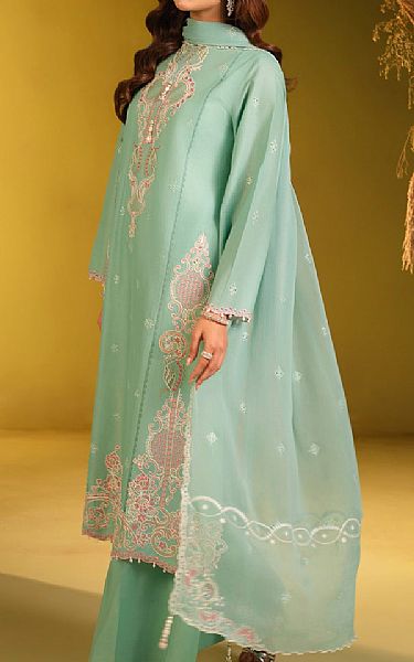 Kayseria Mint Green Lawn Suit | Pakistani Lawn Dress in USA- Image 2