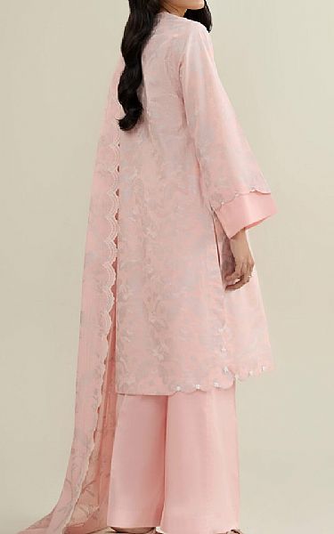 Kayseria Pastel Pink Lawn Suit | Pakistani Lawn Dress in USA- Image 2