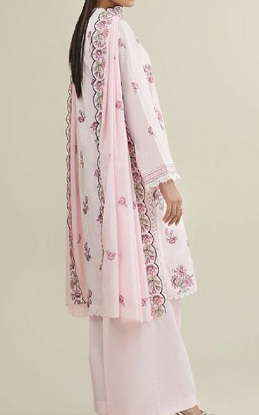 Kayseria Pale Pink Lawn Suit | Pakistani Lawn Dress in USA- Image 2