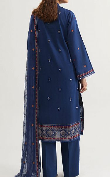 Kayseria Blue Lawn Suit | Pakistani Lawn Dress in USA- Image 2