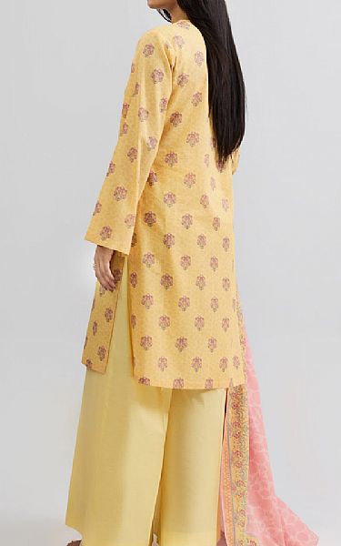 Kayseria Sand Gold Lawn Suit | Pakistani Lawn Dress in USA- Image 2