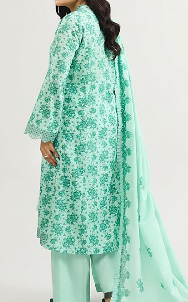 Kayseria Sea Green Lawn Suit | Pakistani Lawn Dress in USA- Image 2