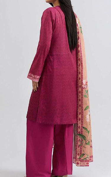 Kayseria Raspberry Rose Lawn Suit | Pakistani Lawn Dress in USA- Image 2