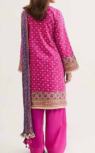 Kayseria Pink Lawn Suit | Pakistani Lawn Dress in USA- Image 2
