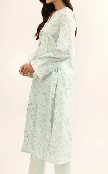 Kayseria Off-white Lawn Suit (2 pcs) | Pakistani Lawn Dress in USA- Image 2