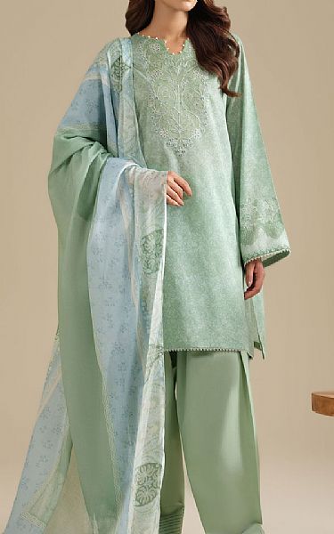 Kayseria Green Lawn Suit | Pakistani Lawn Dress in USA- Image 1