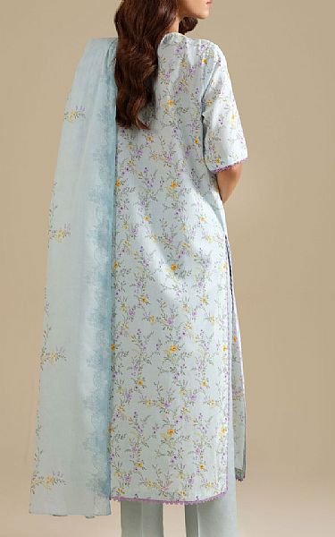 Kayseria Sky Blue Lawn Suit | Pakistani Lawn Dress in USA- Image 2