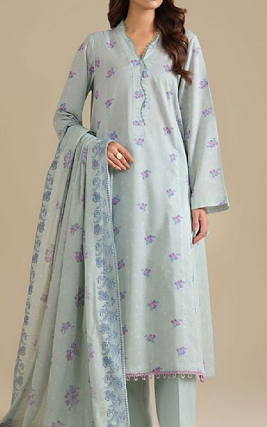 Kayseria Light Grey Lawn Suit | Pakistani Lawn Dress in USA- Image 1
