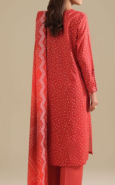 Kayseria Red Lawn Suit | Pakistani Lawn Dress in USA- Image 2