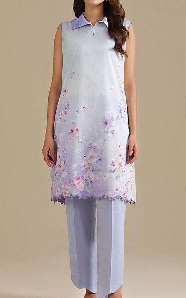 Kayseria Lavender Lawn Suit (2 pcs) | Pakistani Lawn Dress in USA- Image 1