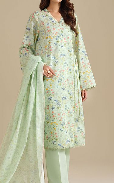 Kayseria Light Green Lawn Suit | Pakistani Lawn Dress in USA- Image 1