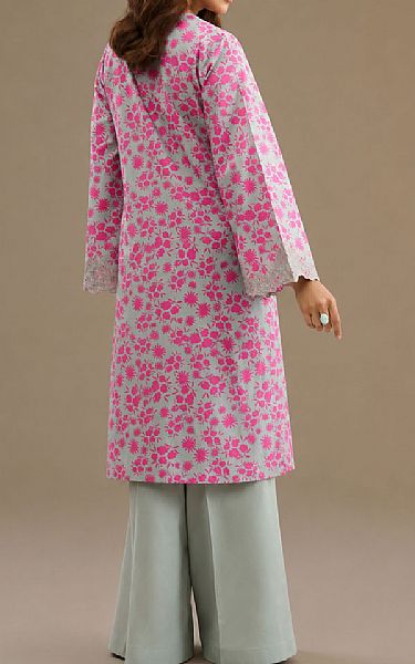 Kayseria Grey/Magenta Lawn Suit (2 pcs) | Pakistani Lawn Dress in USA- Image 2