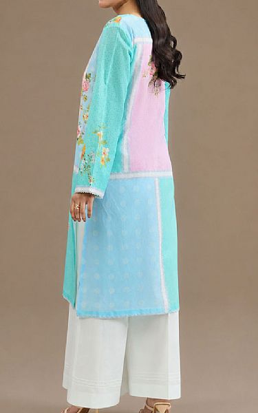 Kayseria Turquoise Lawn Suit (2 pcs) | Pakistani Lawn Dress in USA- Image 2