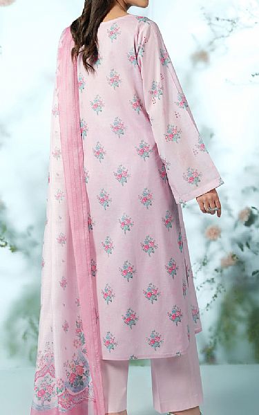 Kayseria Pale Pink Lawn Suit | Pakistani Lawn Dress in USA- Image 2