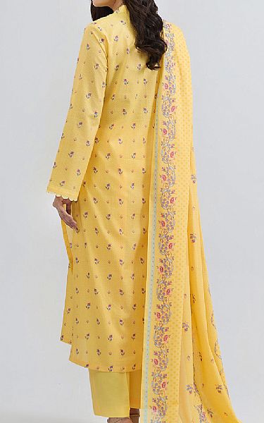 Kayseria Sand Gold Lawn Suit | Pakistani Lawn Dress in USA- Image 2
