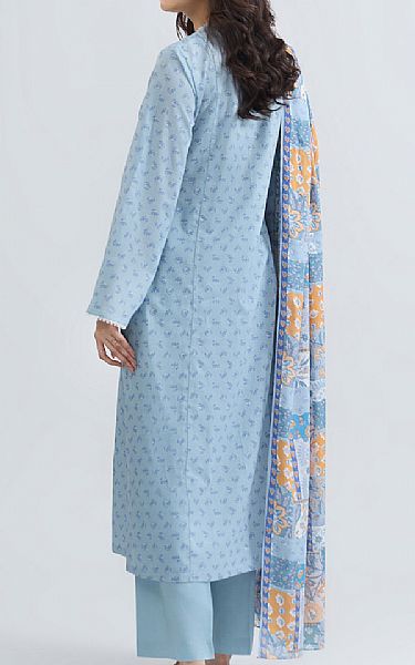 Kayseria Light Blue Lawn Suit | Pakistani Lawn Dress in USA- Image 2