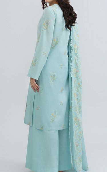 Kayseria Sky Blue Lawn Suit | Pakistani Lawn Dress in USA- Image 2