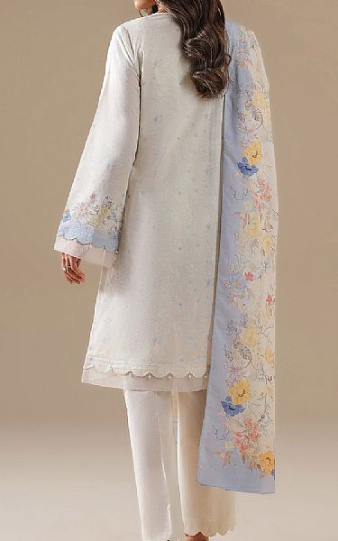 Kayseria Off White Lawn Suit | Pakistani Lawn Dress in USA- Image 2