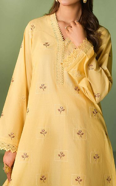 Kayseria Sand Gold Lawn Suit | Pakistani Lawn Dress in USA- Image 2