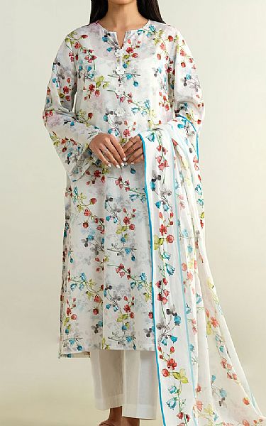 Kayseria White Lawn Suit | Pakistani Lawn Dress in USA- Image 1