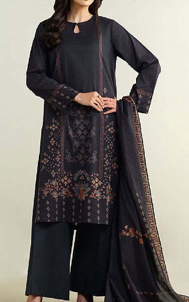 Kayseria Black Lawn Suit | Pakistani Lawn Dress in USA- Image 1