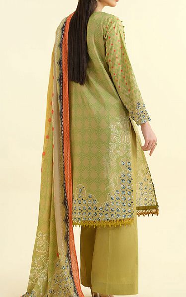 Kayseria Olive Lawn Suit | Pakistani Lawn Dress in USA- Image 2