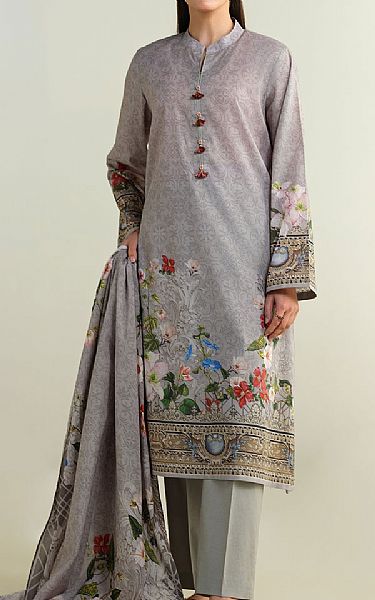 Kayseria Grey Lawn Suit | Pakistani Lawn Dress in USA- Image 1