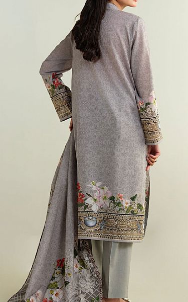 Kayseria Grey Lawn Suit | Pakistani Lawn Dress in USA- Image 2