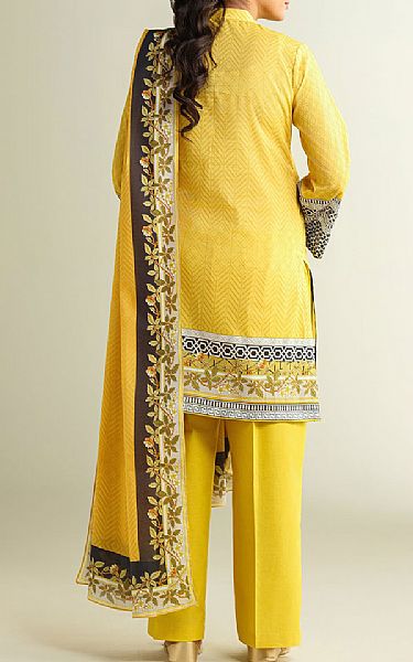 Kayseria Yellow Lawn Suit | Pakistani Lawn Dress in USA- Image 2